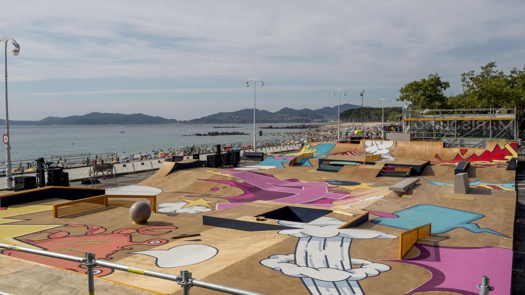 Las infraestructuras de O Marisquiño ya están listas para el comienzo de la acción