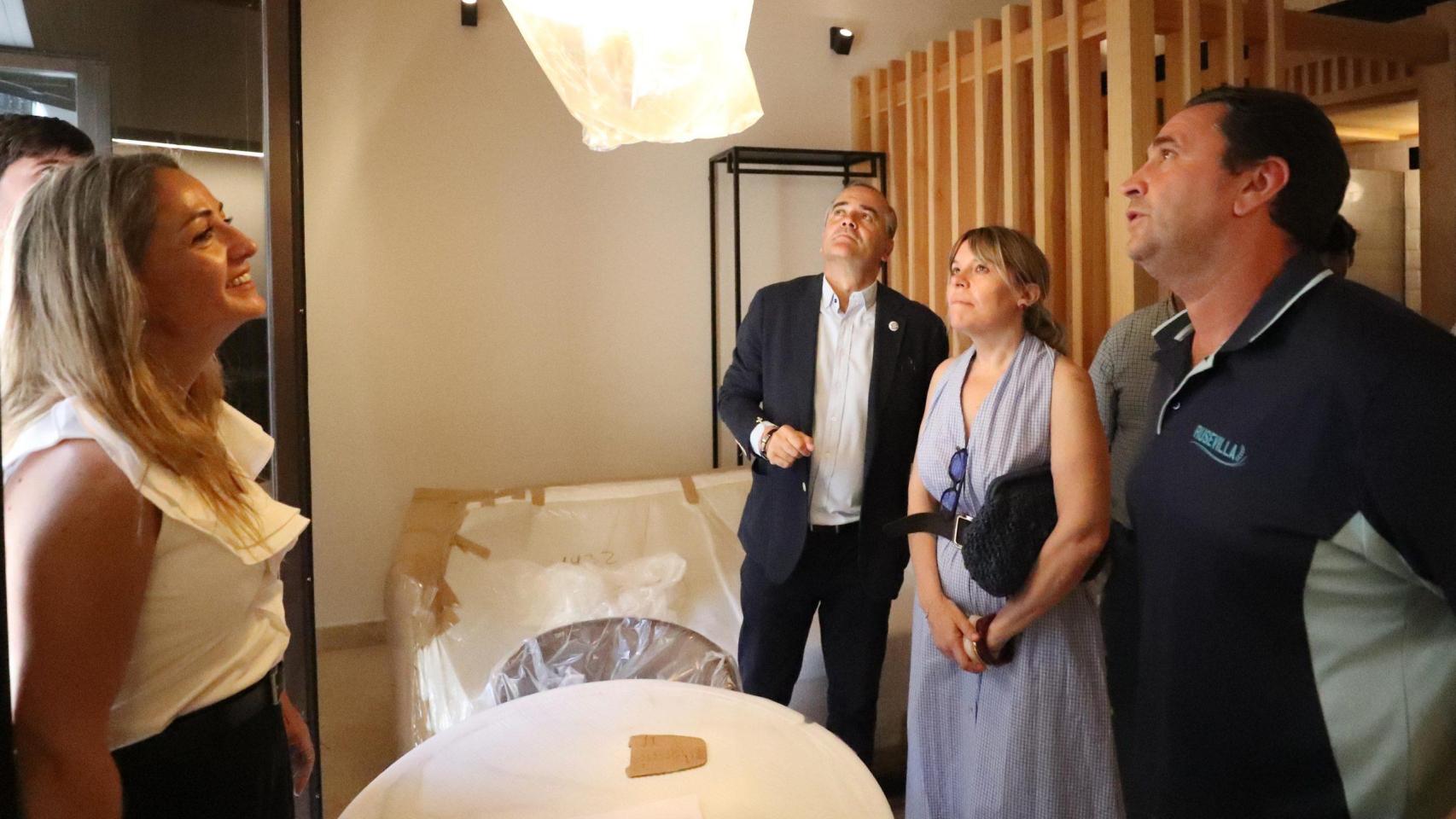 Visita a las obras del 'Hotel-Spa Los-Mercaderes' de Talavera de la Reina (Toledo).