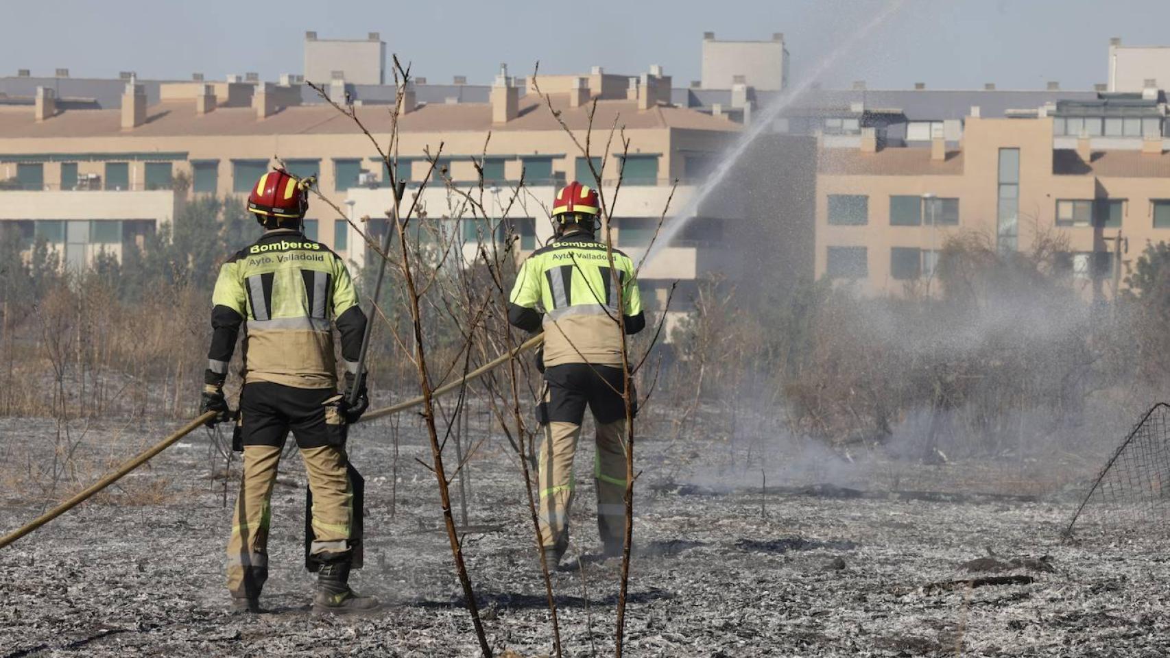 Los Bomberos de Valladolid, en imagen de archivo