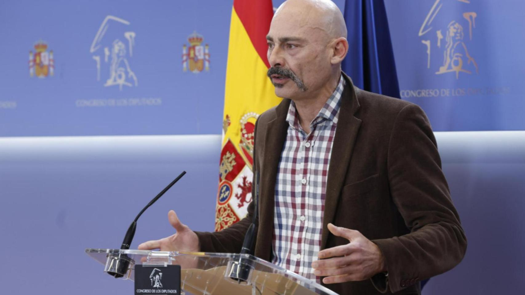 El diputado de Sumar Txema Guijarro.