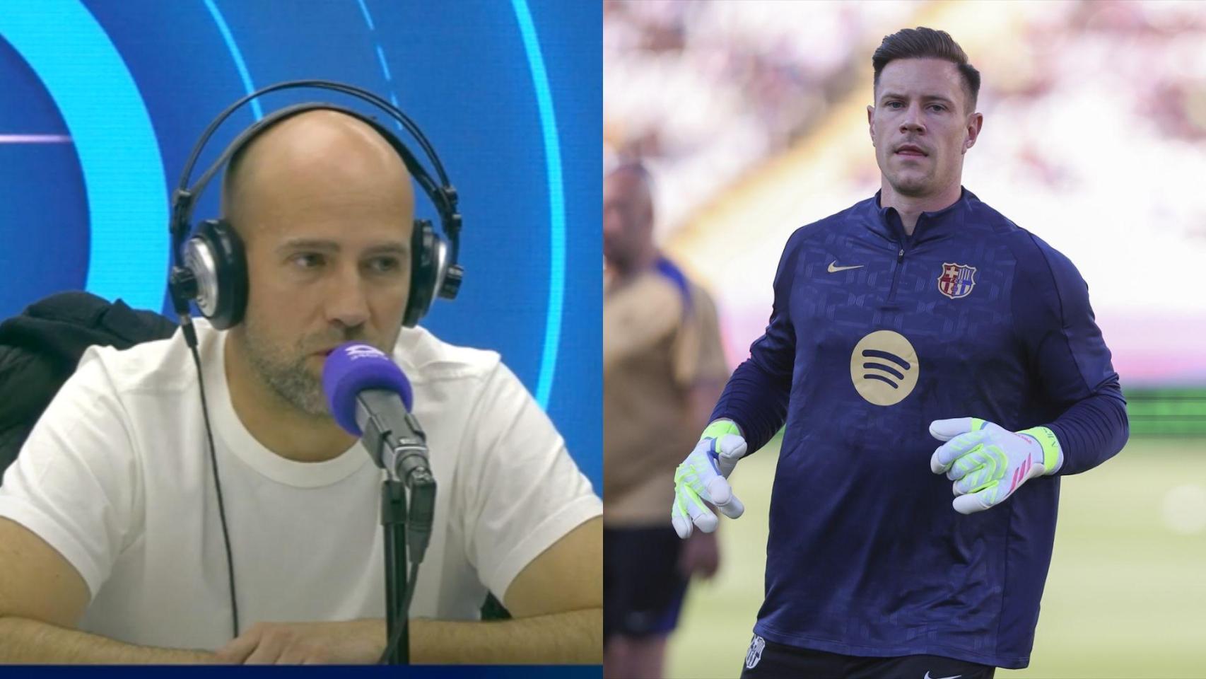 Imagen de Gonzalo Miró y Ter Stegen.