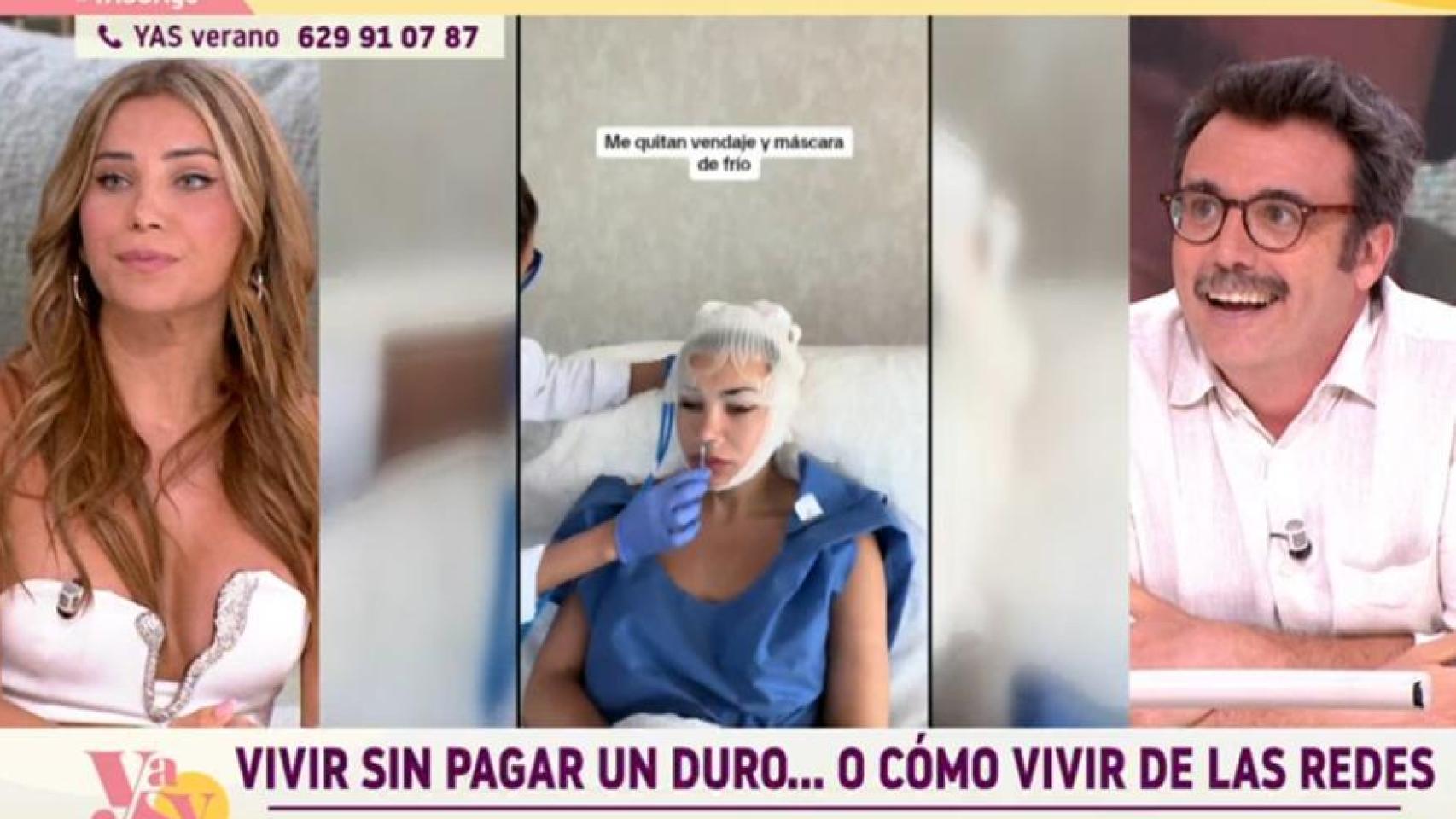 Carlos García Miranda y Daniela Requena en 'YAS Verano'.