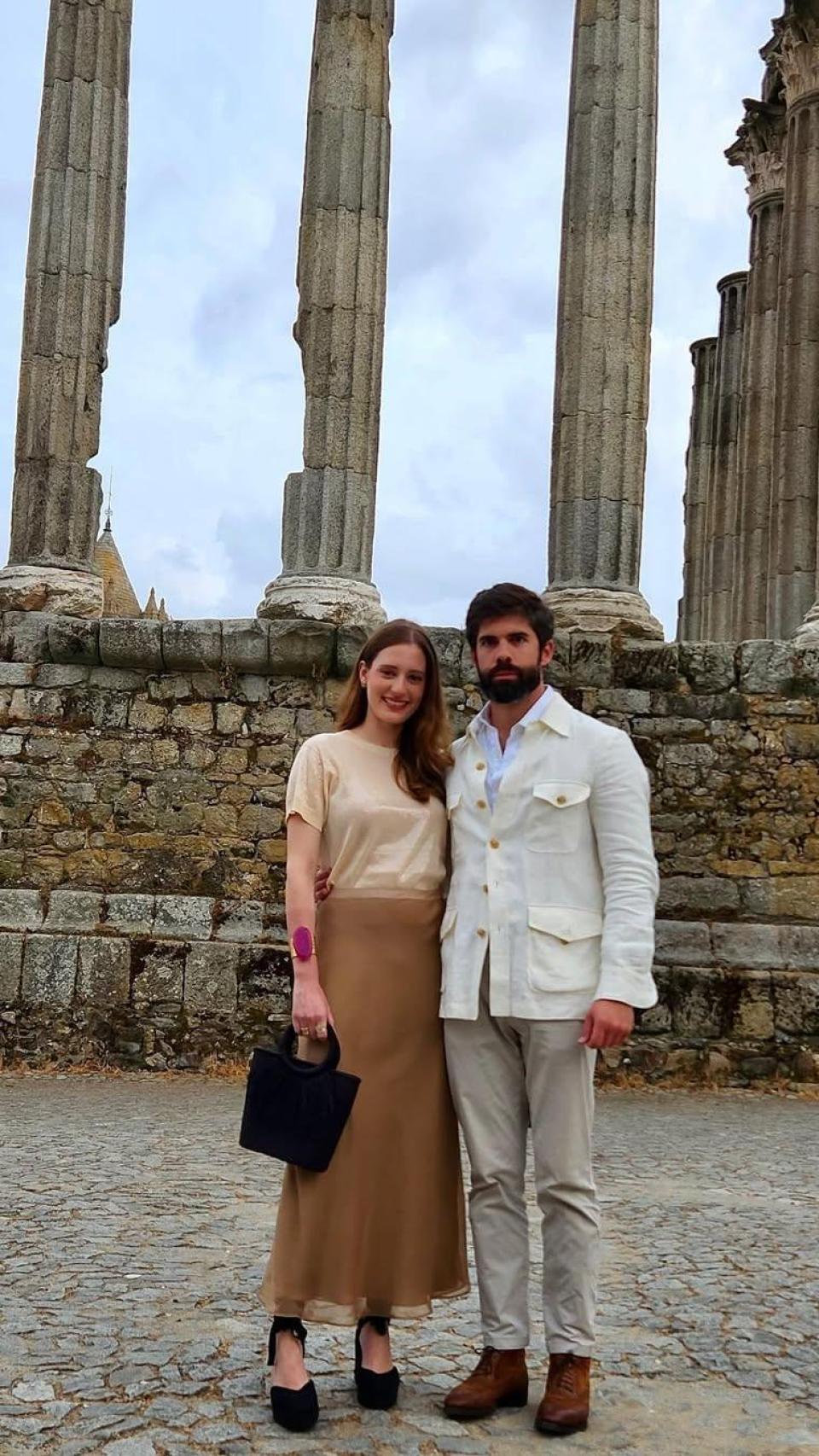 La pareja (en una imagen de sus redes sociales) lleva siete años de relación.