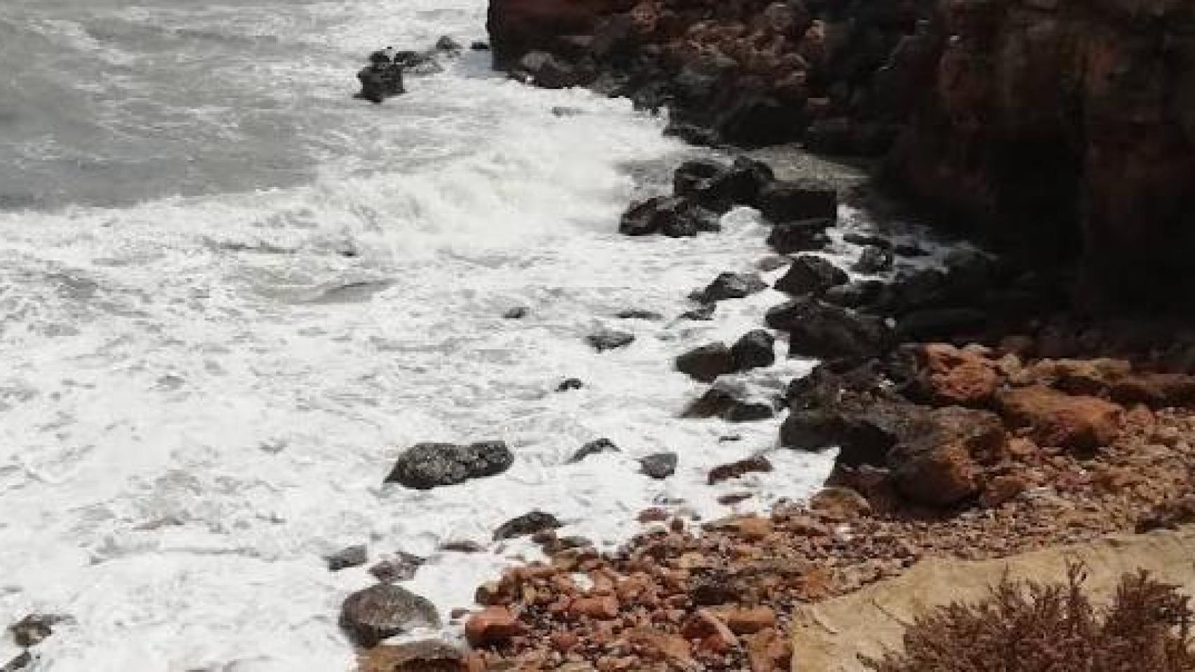 La cala redonda de Torrevieja.