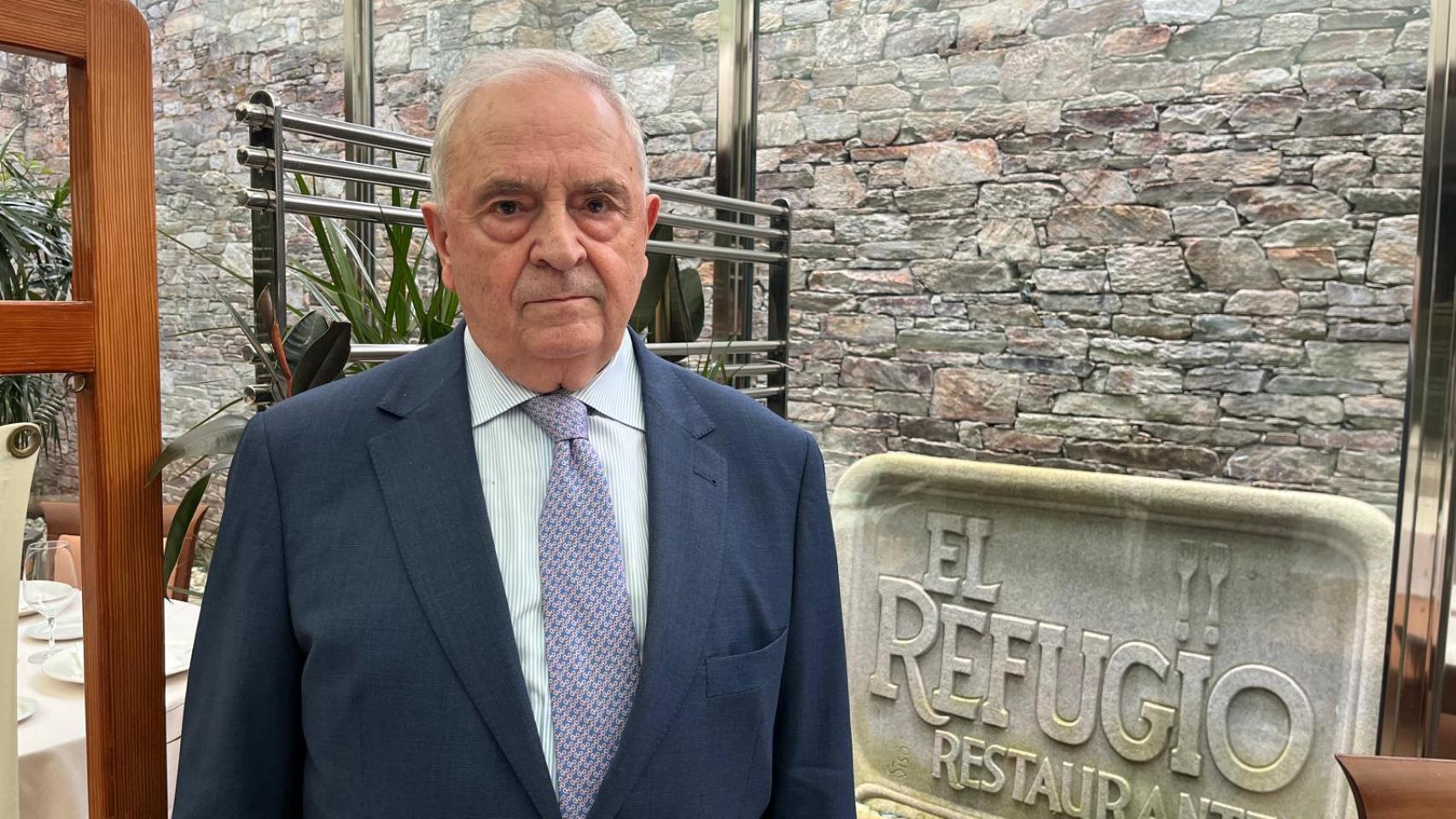 Alfredo Castrelo, dueño de El Refugio en Oleiros