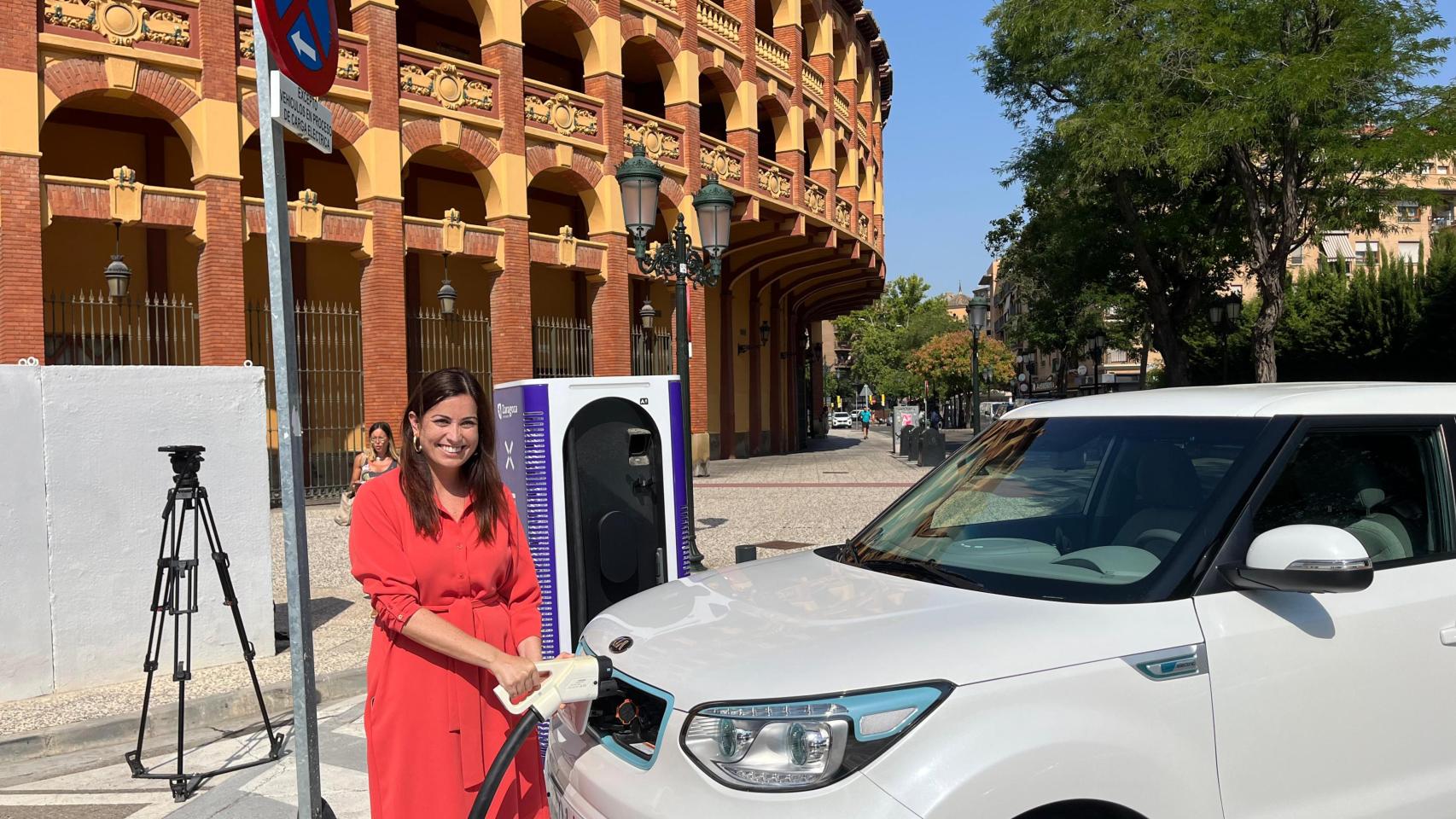 Tatiana Gaudes, consejera de Medio Ambiente y Movilidad, durante la rueda de prensa este jueves.