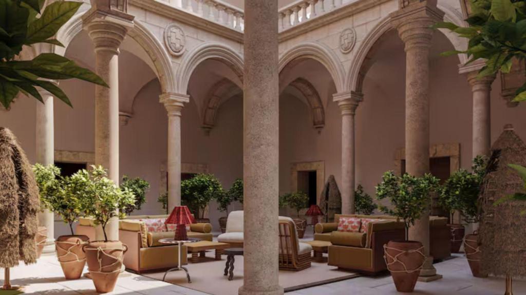 Este edificio renacentista del siglo XVI albergará, el próximo 11 de septiembre, la boda de Fernando Palazuelo y la actriz peruana Micaela Belmont.