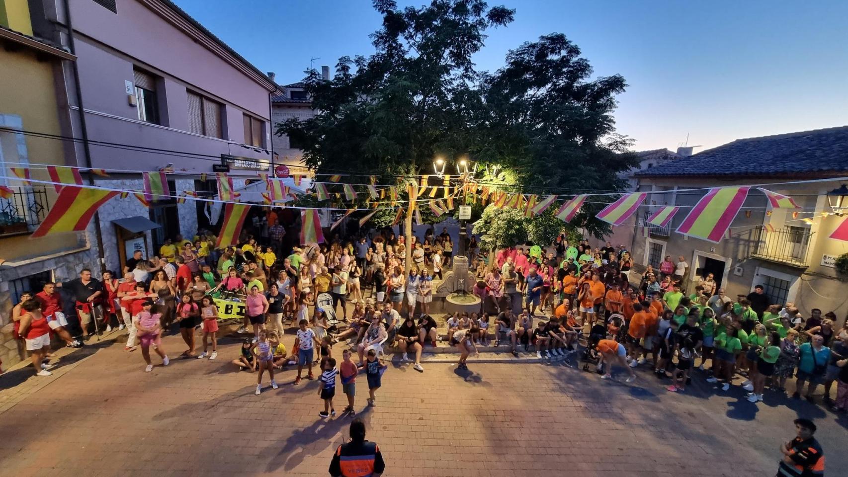 Pregón de las fiestas de San Bartolomé, en Yebes, el año 2023.