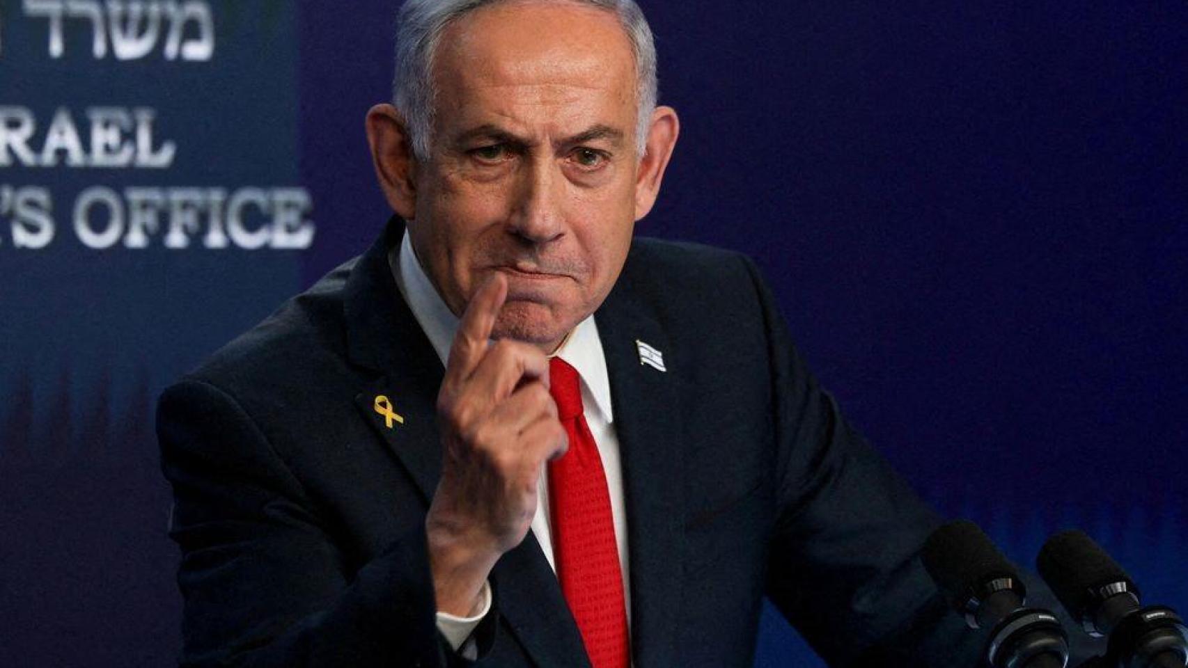 El primer ministro israelí, Benjamin Netanyahu