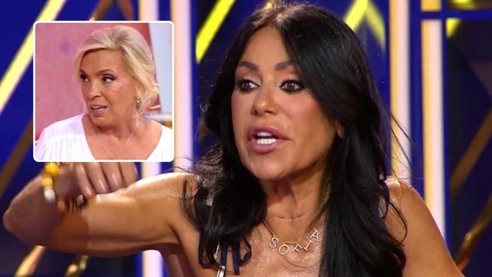 Maite Galdeano arremete contra Carmen Borrego.