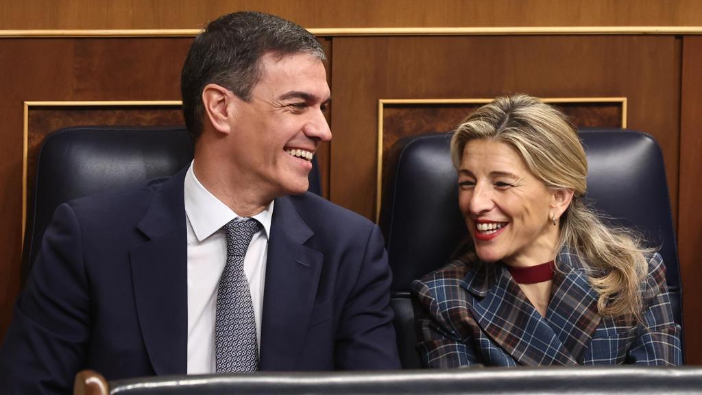 Pedro Sánchez y Yolanda Díaz.