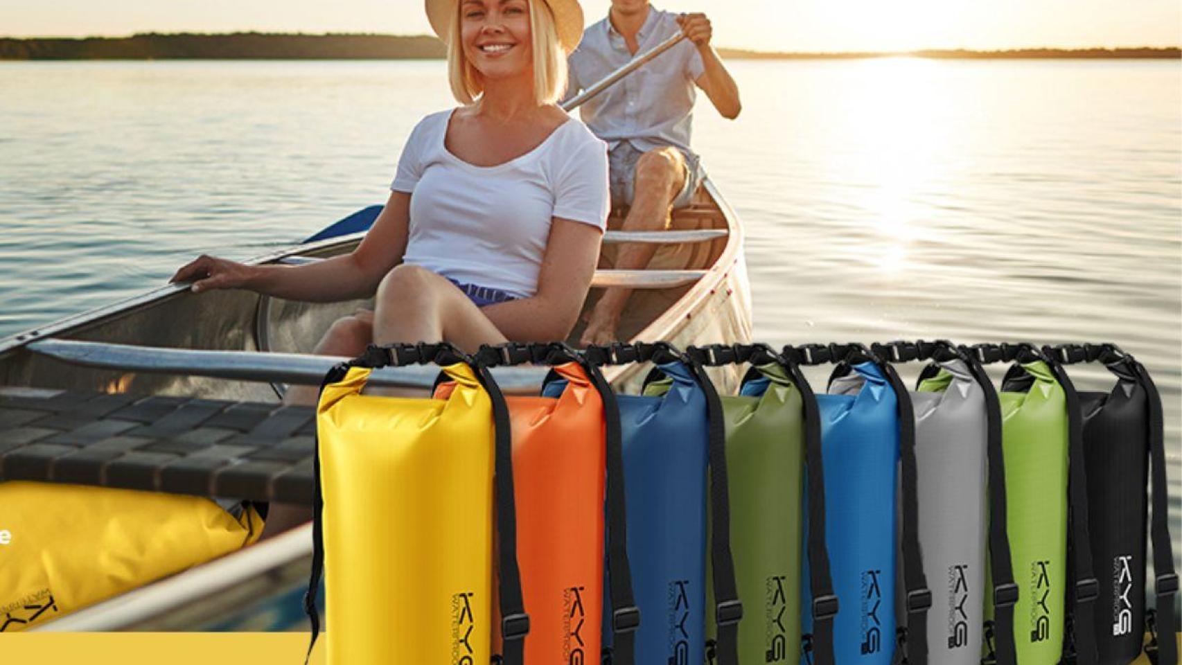 ¿Practicas deportes acuáticos? Necesitas esta bolsa estanca e impermeable tirada de precio