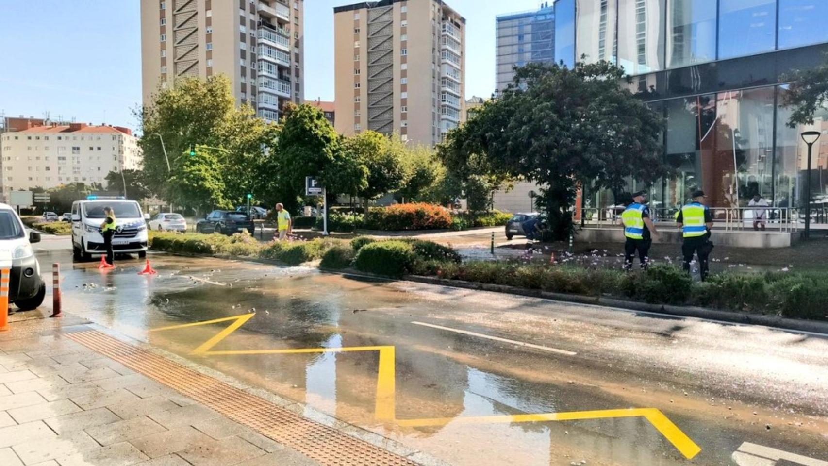 Avería en Salvador de Madariaga, en A Coruña.