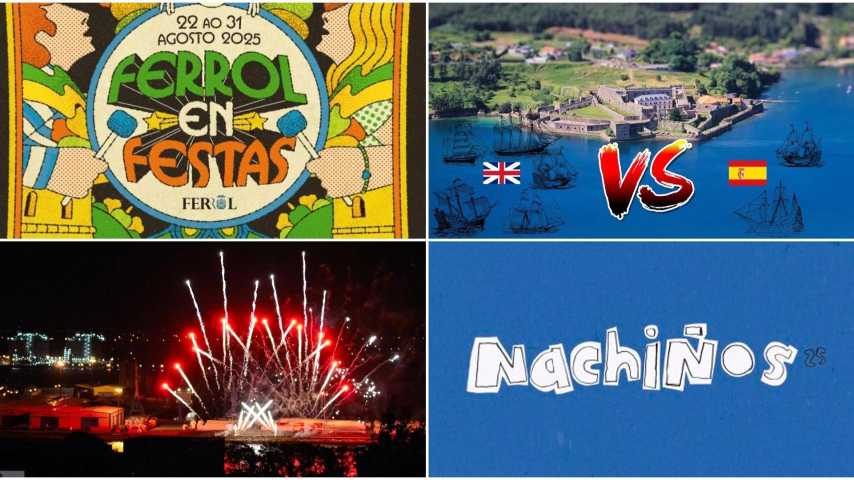 Guía imprescindible para disfrutar en Ferrol de las Fiestas de San Ramón 2025