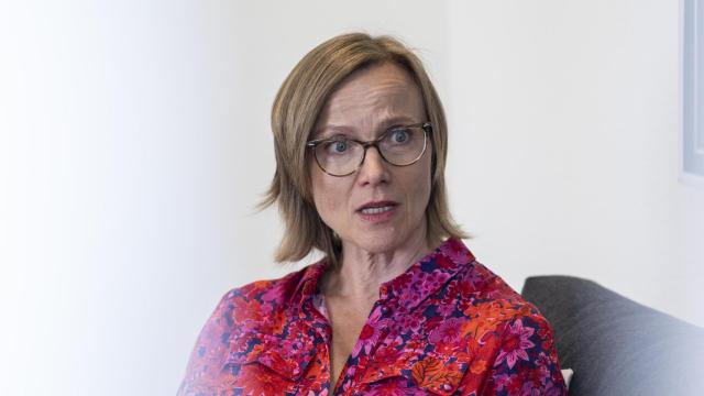 Sari Rautio, embajadora de Finlandia, durante su entrevista con EL ESPAÑOL.