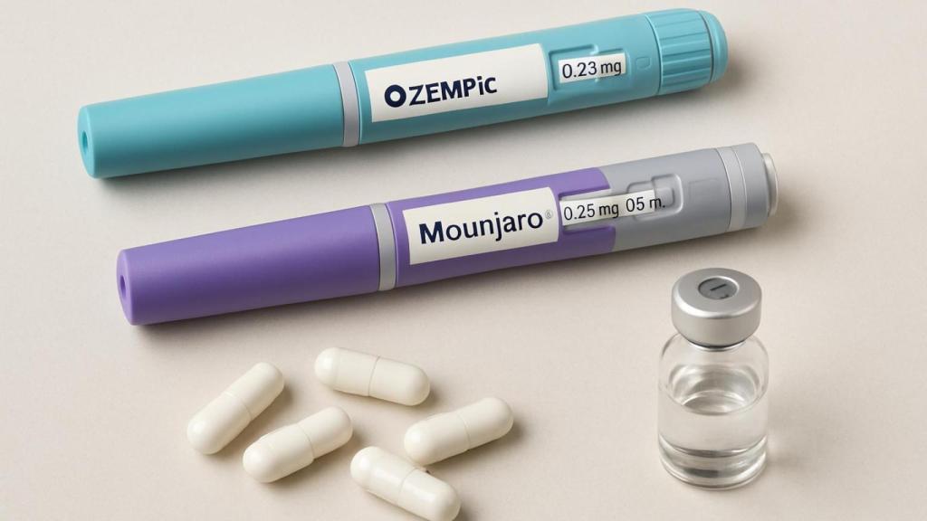 Ozempic y Mounjaro, de Novo Nordisk y Lilly.