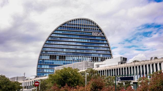Edificio 'La Vela', sede de BBVA en Madrid.
