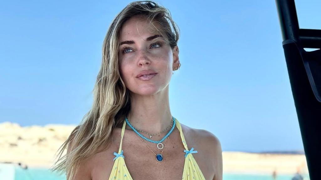 Chiara Ferragni en una imagen de redes sociales.