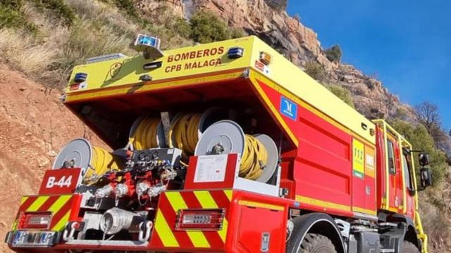 Vehículo del Consorcio Provincial de Bomberos (CPB) Málaga.