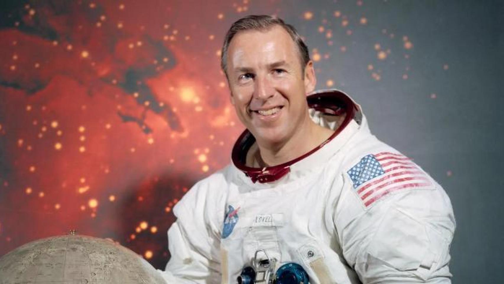 El astronauta Jim Lovell.