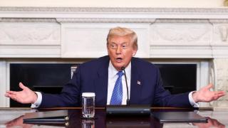 Donald Trump este viernes en la Casa Blanca.