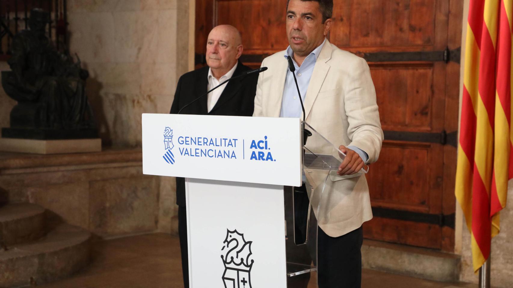 El president de la Generalitat, Carlos Mazón.
