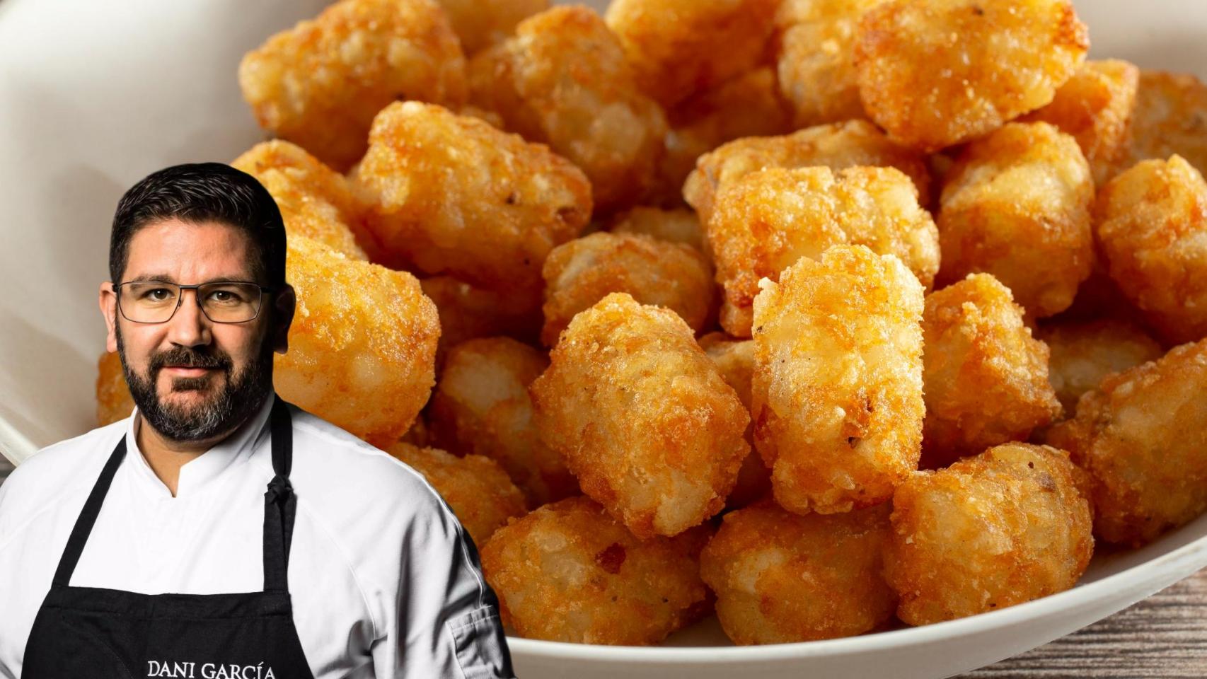 Dani García en un montaje de El Español