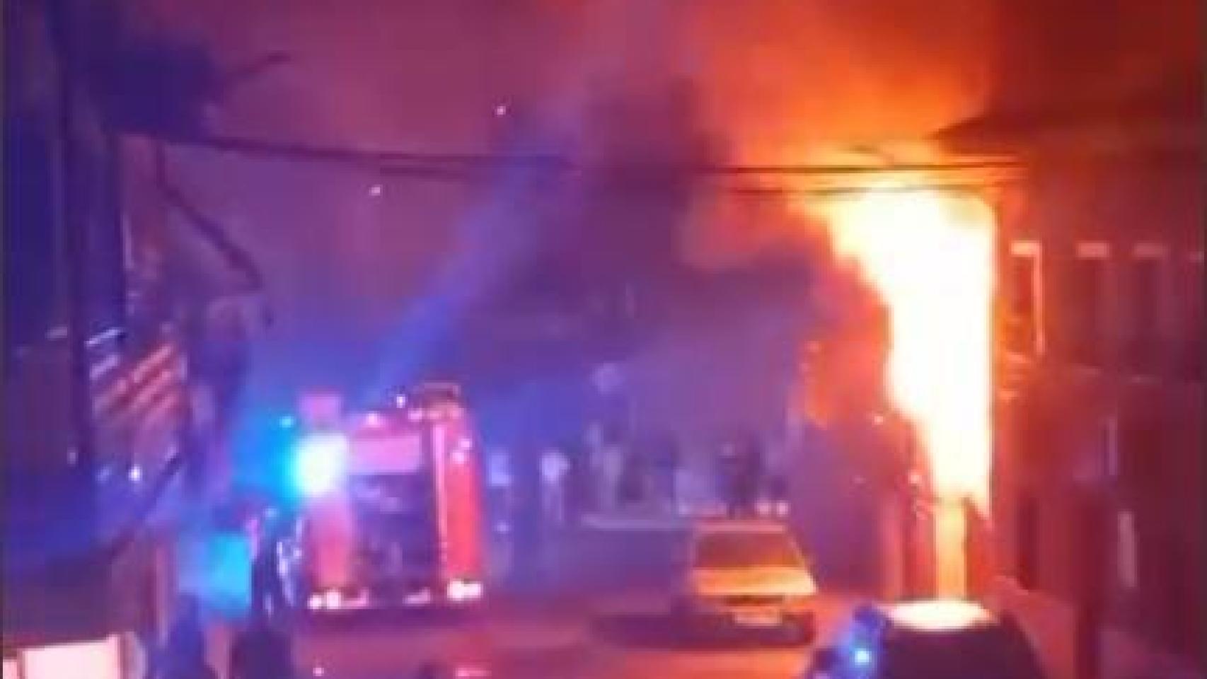 Incendio en el restaurante 'El Bodegón' de Daimiel (Ciudad Real).