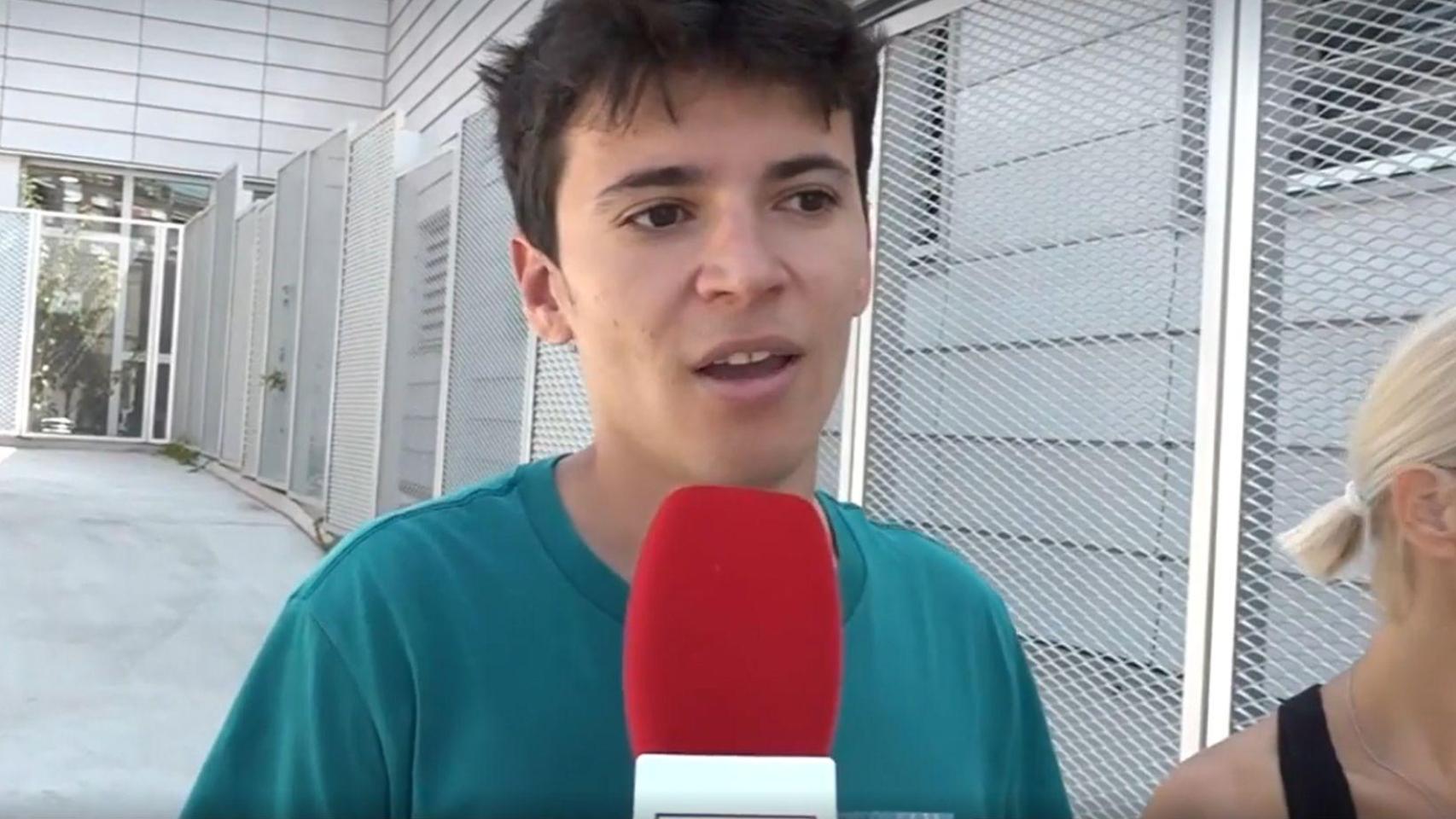 Joven intoxicado por salmonela.