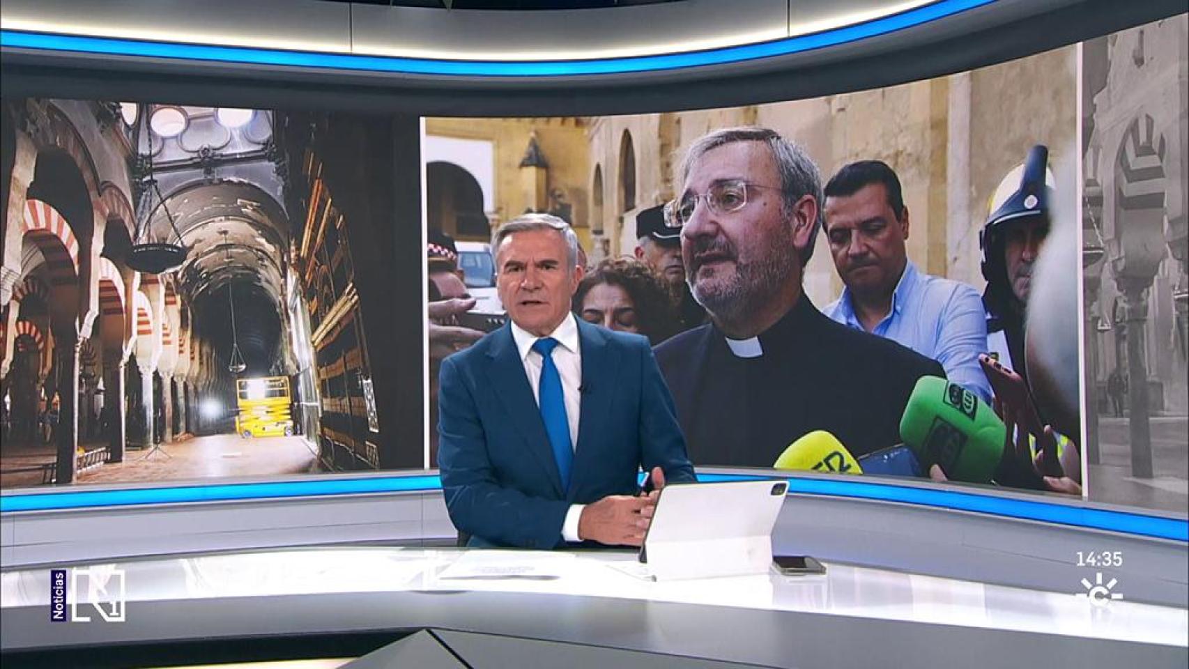 Fernando García en 'Canal Sur Noticias Fin de Semana'.