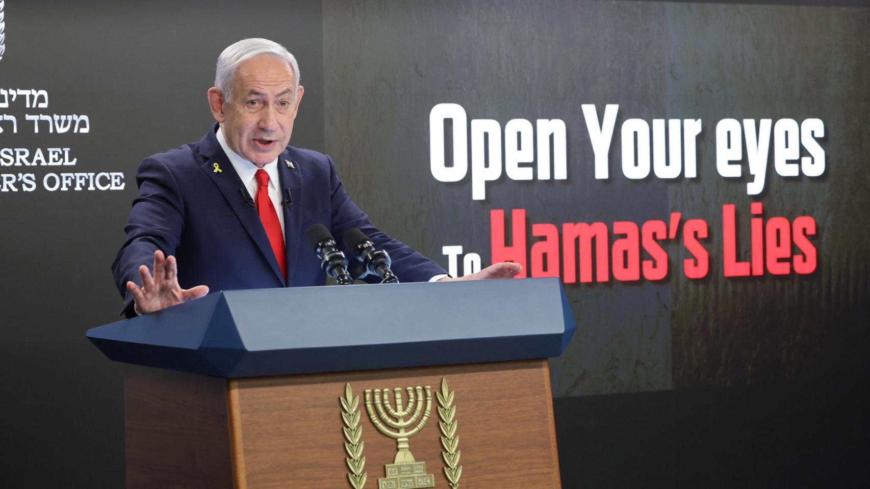 El primer ministro israelí, Benjamin Netanhayu.