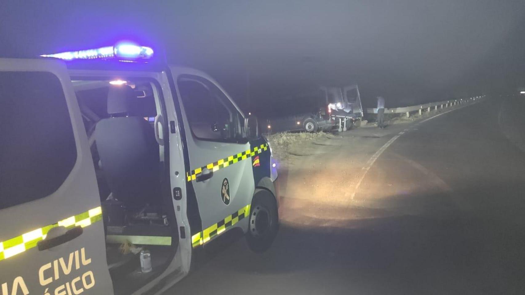 Muere en Oímbra (Ourense) un motorista de 38 años tras chocar contra un guardarraíl