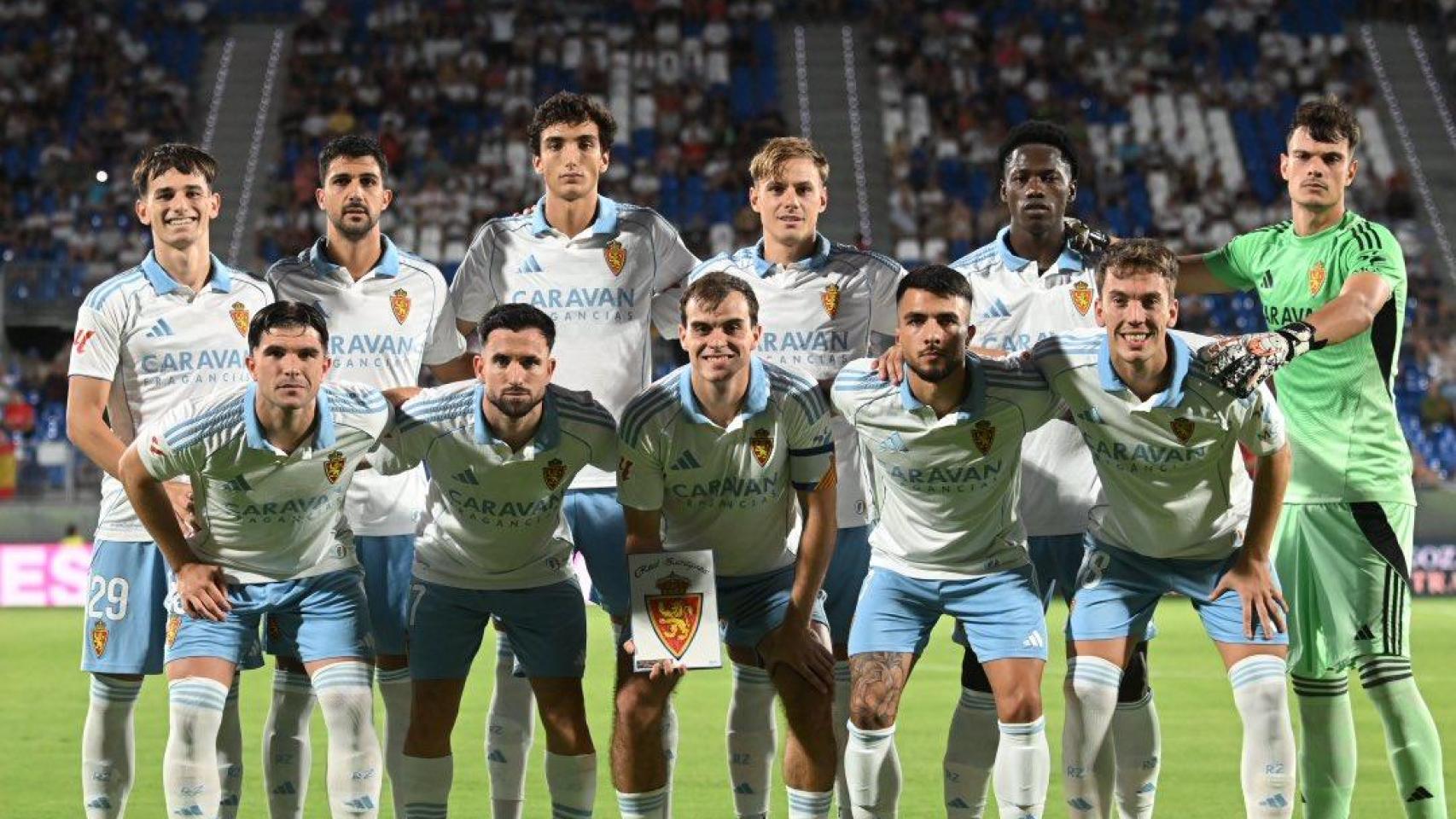 Once titular ante la SD Huesca.