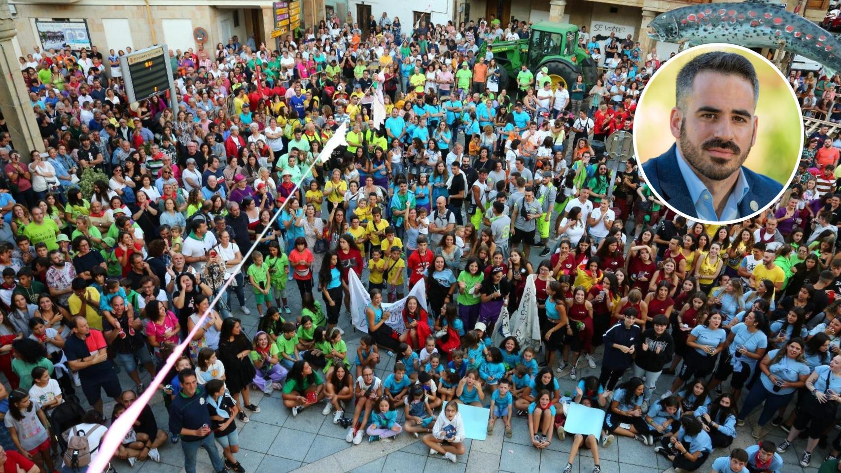 Las fiestas de Cervera y el alcalde de la localidad, Jorge Ibáñez