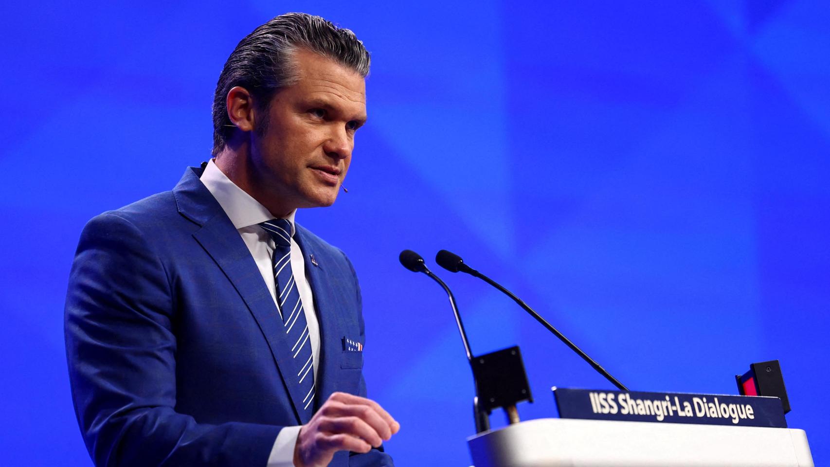El secretario de Defensa de Estados Unidos, Pete Hegseth, el pasado 8 de agosto.