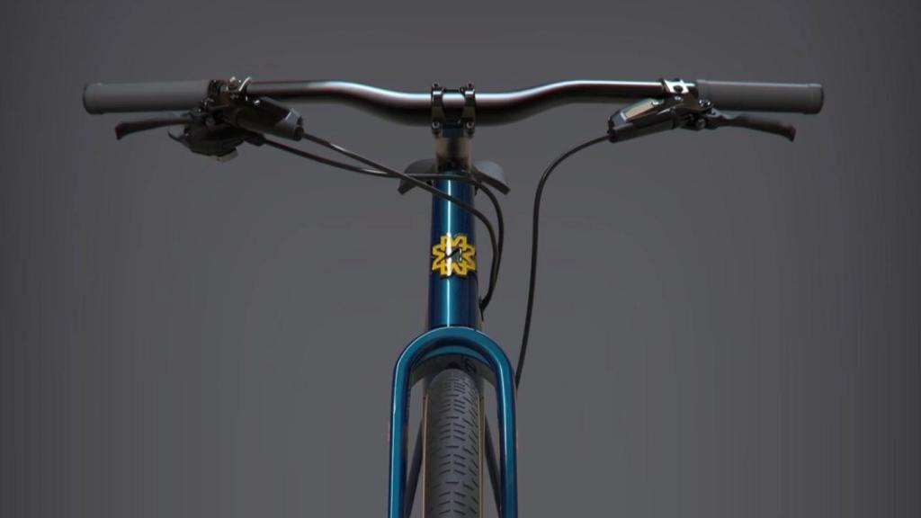 Imagen frontal de la nueva bicicleta eléctrica de Morelle