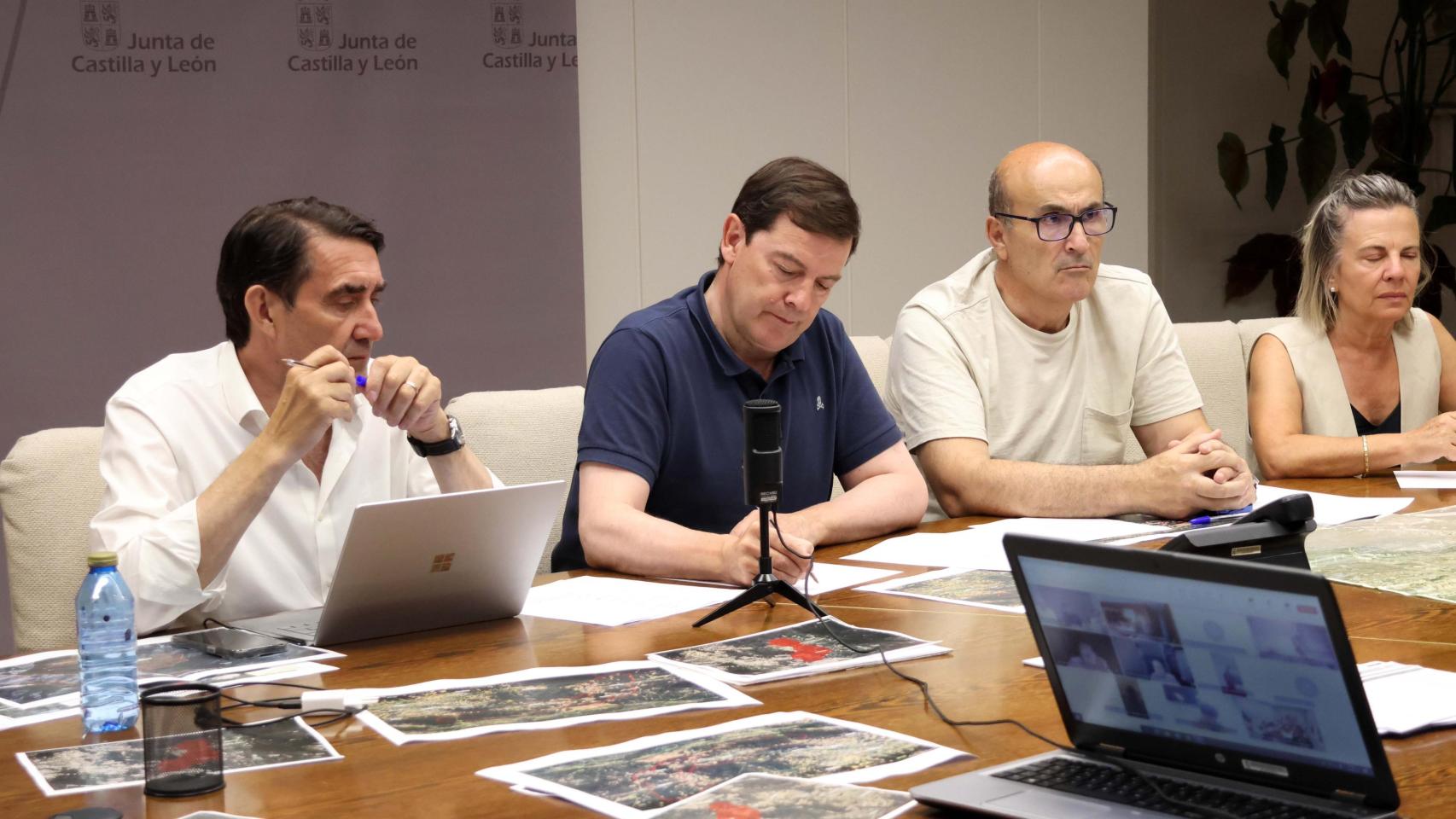 El presidente de la Junta participa en el CECOPI en Zamora