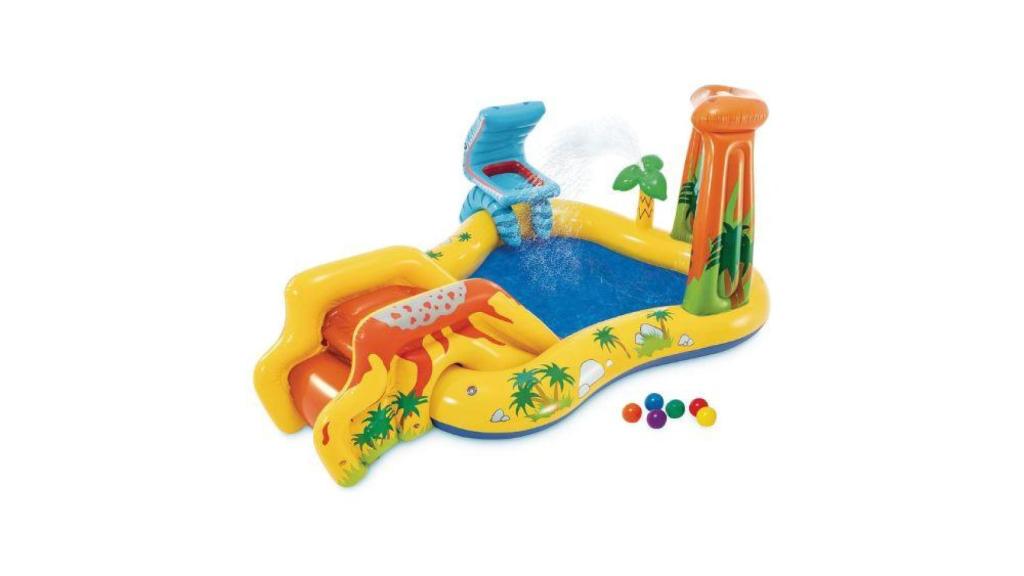 Centro de juegos hinchable Dinosaurio Intex