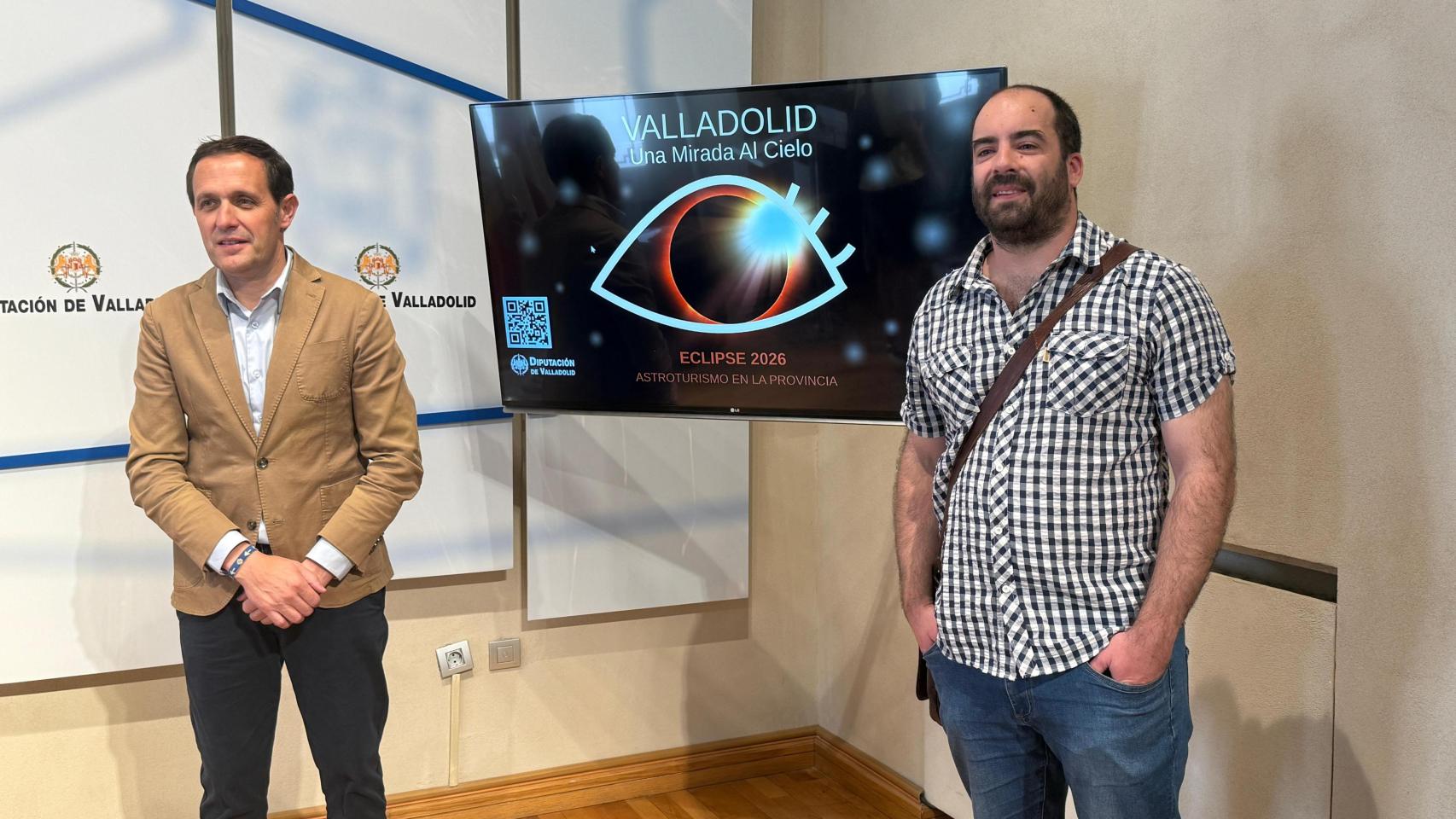 El presidente de la Diputación de Valladolid, Conrado Íscar, presenta actividades con motivo del eclipse solar de 2026