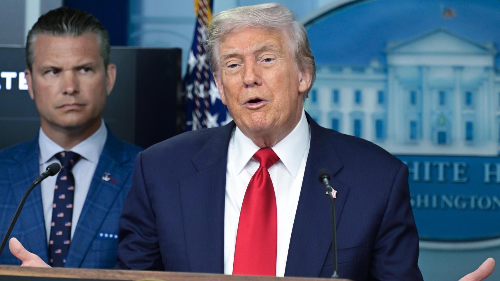 El presidente de EEUU, Donald Trump