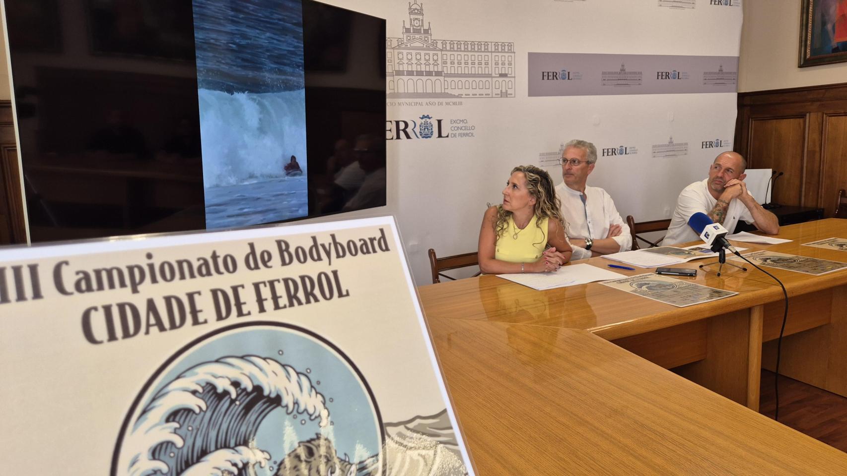 Instante de la presentación.