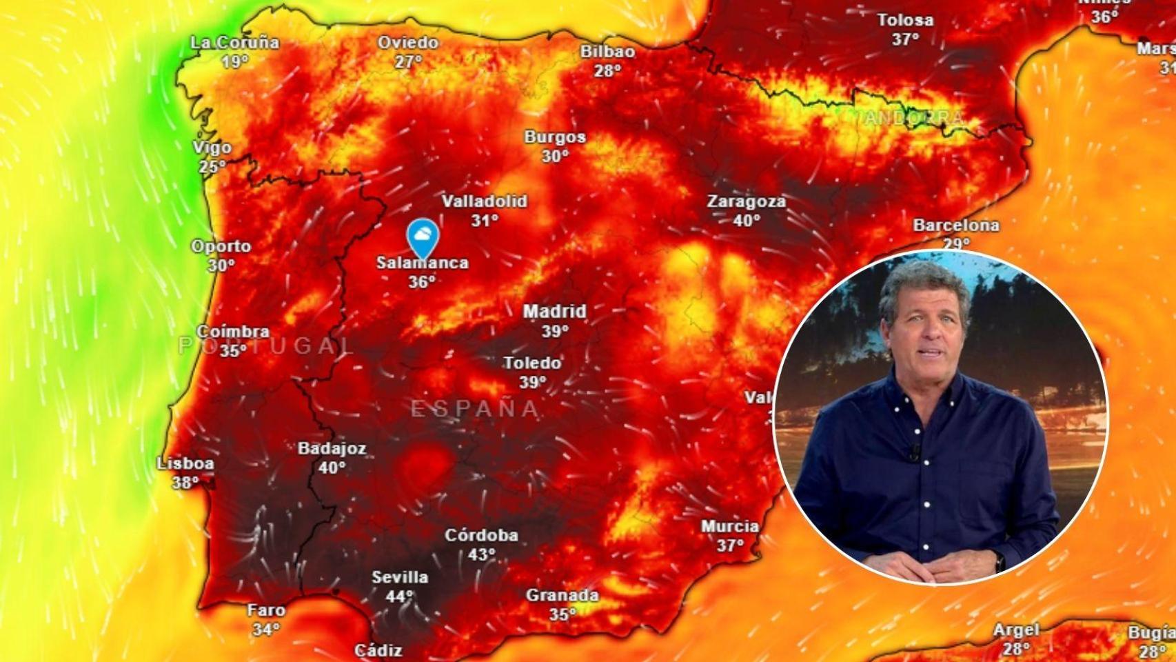 Mario Picazo, meteorólogo.