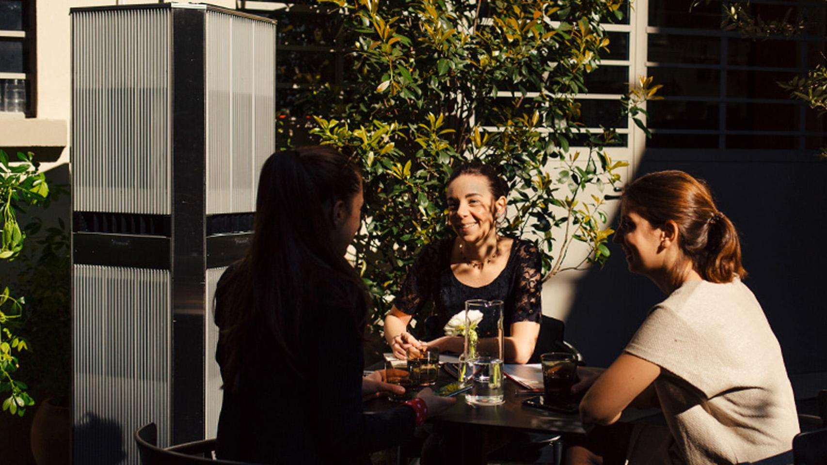 Sistema de climatización externo de Daikin.