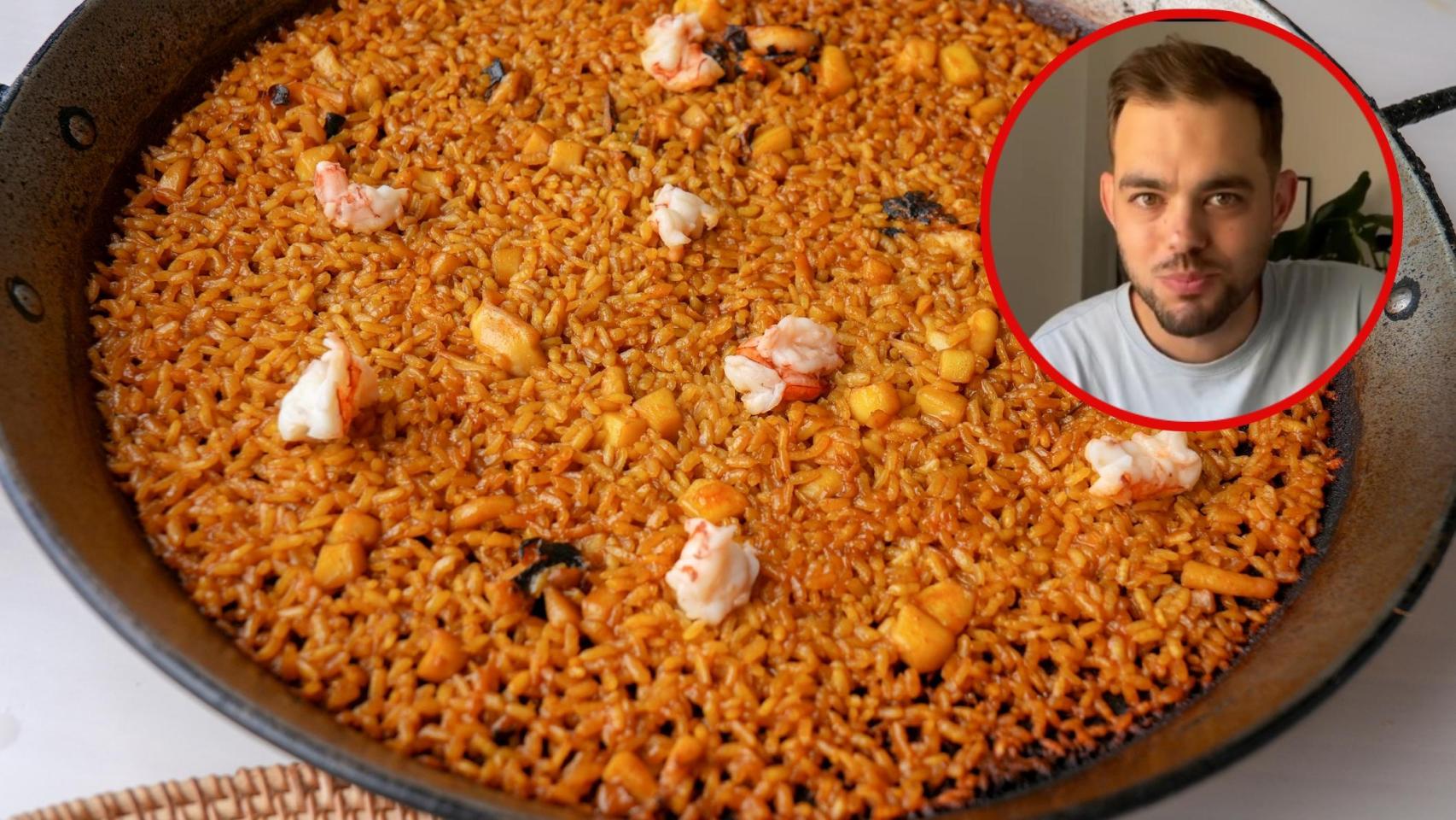 El chef Carlos Bernal en un montaje de El Español