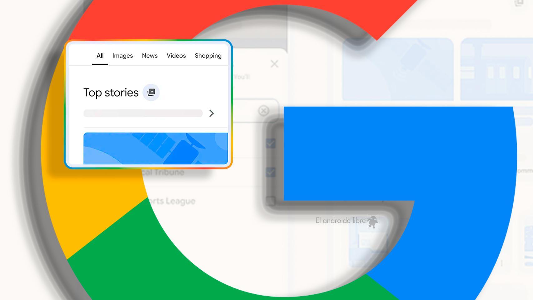 Fotomontaje inspirado en Google