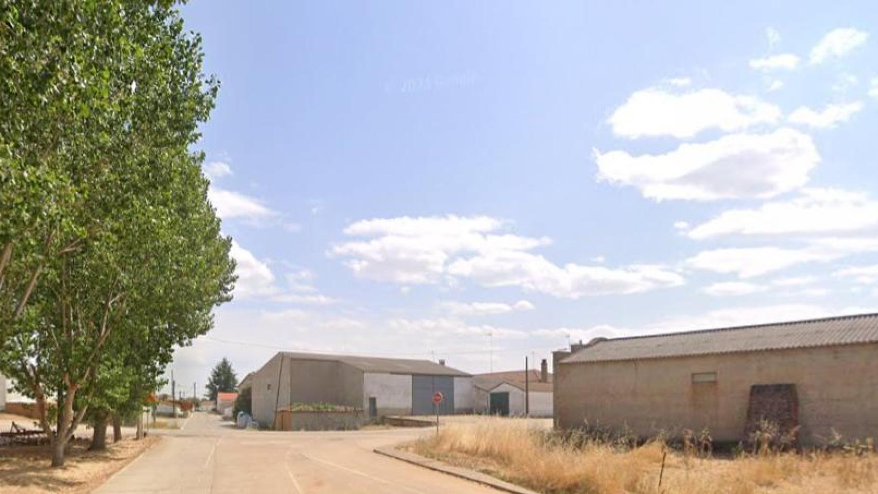 imagen de las afueras del municipio de Calzada de Don Diego