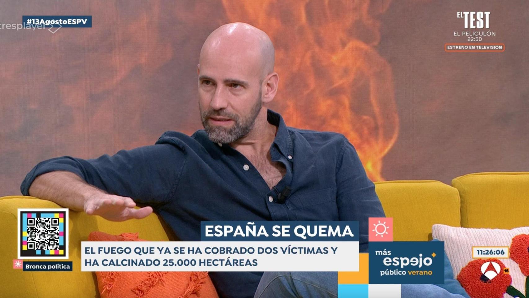 Gonzalo Miró en 'Espejo Público'.