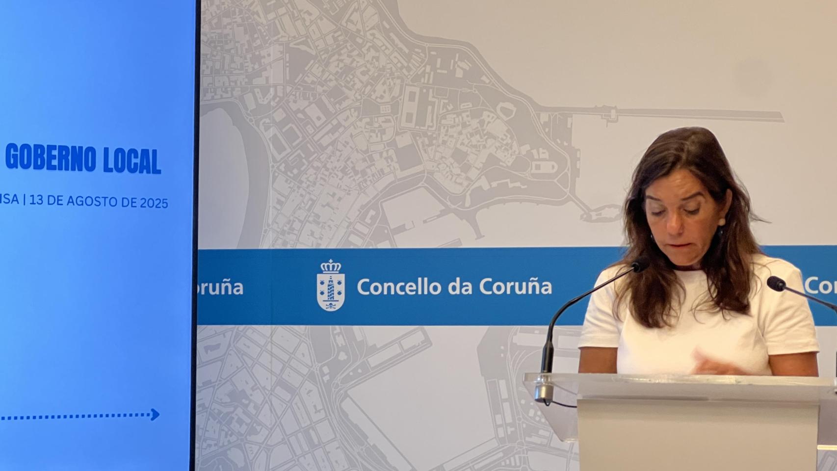 Ines Rey, alcaldesa de A Coruña.