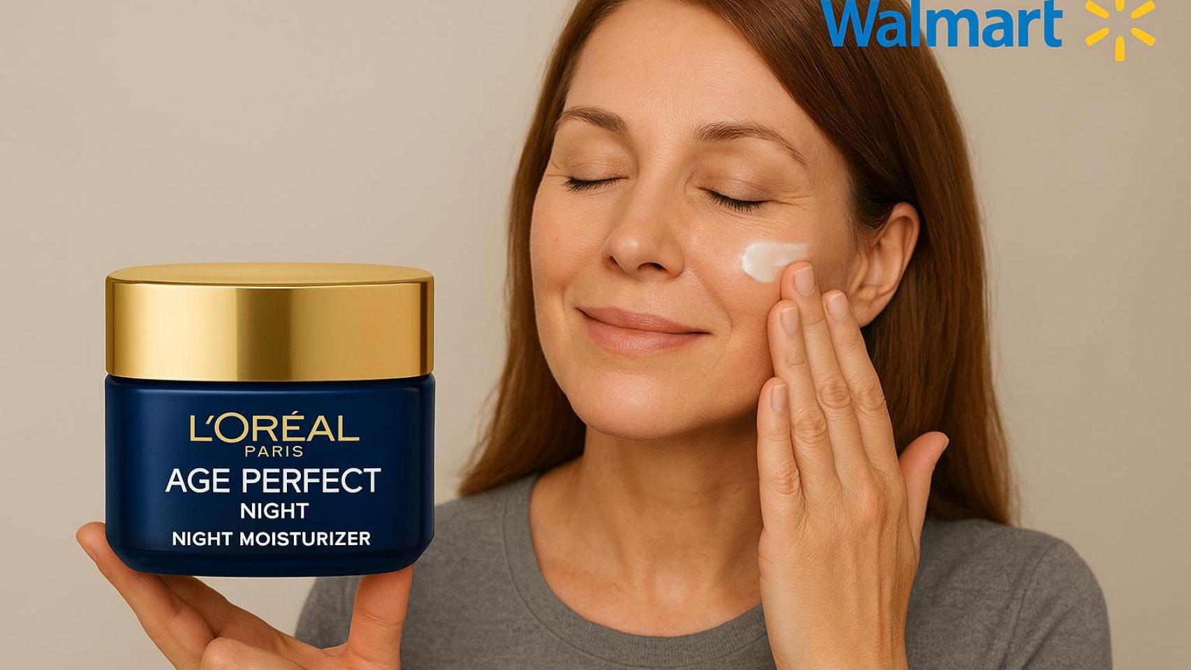 La crema de L'Óréal para pieles maduras con colágeno y niacinamida que Walmart puso en oferta en EEUU por 15 dólares