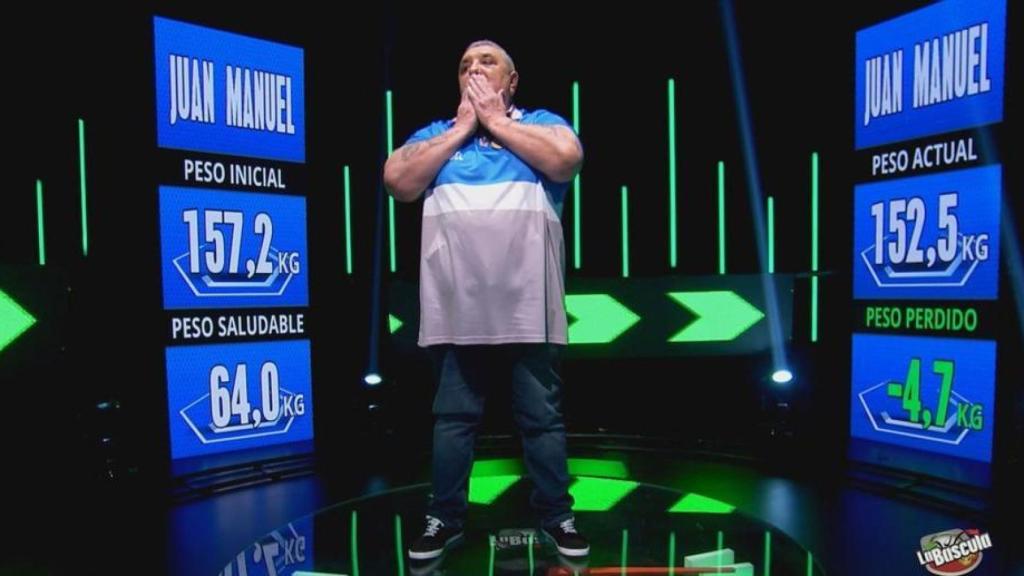 Concursante de 'La báscula'.